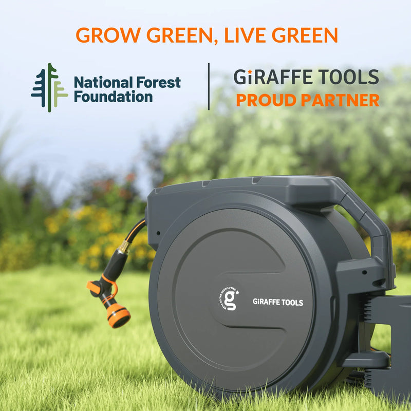 Load image into Gallery viewer, Retractable Garden Hose Reel-1/2in-100ft
