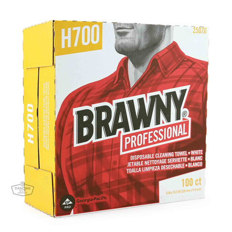 Box of Brawny Dine-A-Max beetle towels for monitoring and trapping small hive beetles.