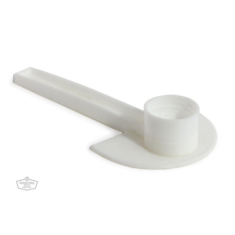 Entrance-style bottle feeder designed for use with large pop bottles.