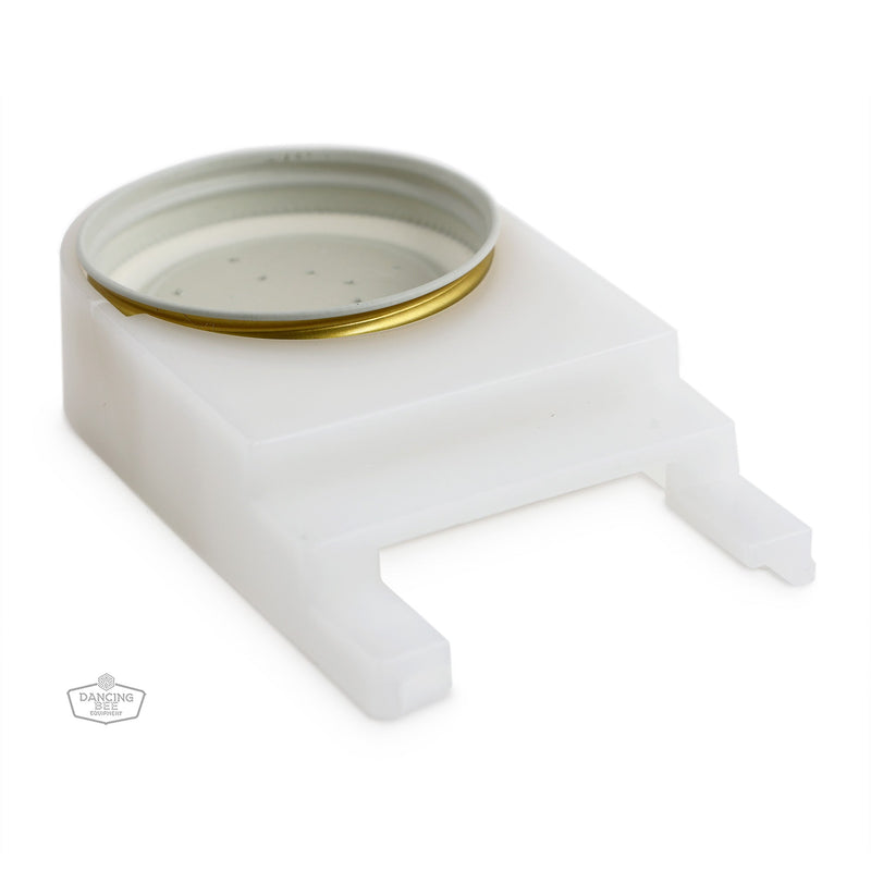 Load image into Gallery viewer, Boardman entrance feeder attachment designed to hold a standard mason jar.
