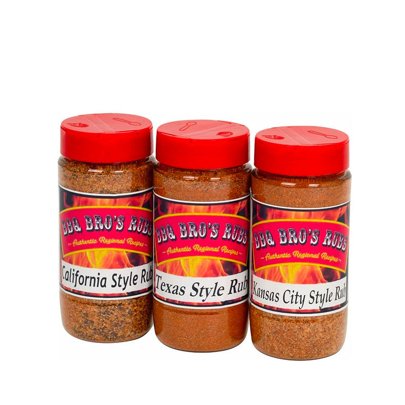 Load image into Gallery viewer, Product image of BBQ Bros Rubs BBQ Bros Rubs "Western Style" Set, front view
