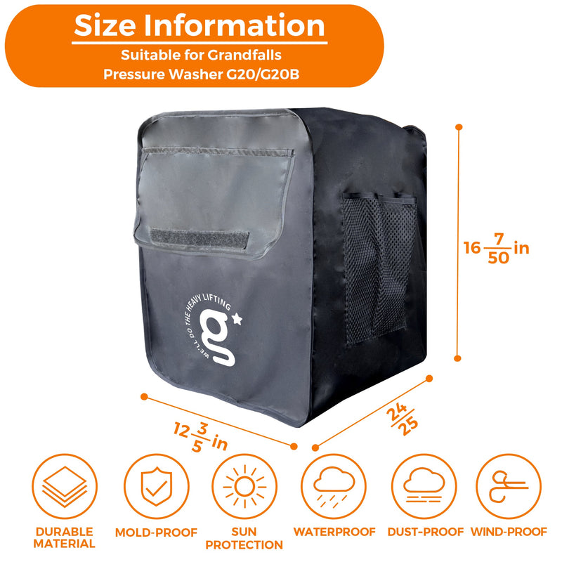 Load image into Gallery viewer, Grandfalls Retractable Pressure Washer Cover
