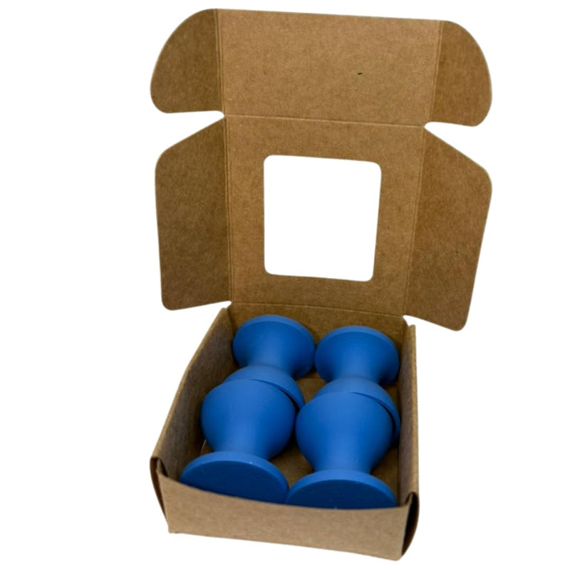 Load image into Gallery viewer, Mini Egg Cup Set, Quail Egg Holders, Set of 4
