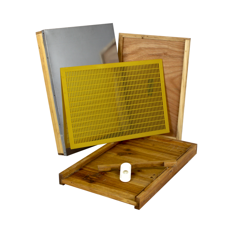 Load image into Gallery viewer, Wax-Coated 8 Frame Beehive - Starter Kit Starter Kit With 3 Frames
