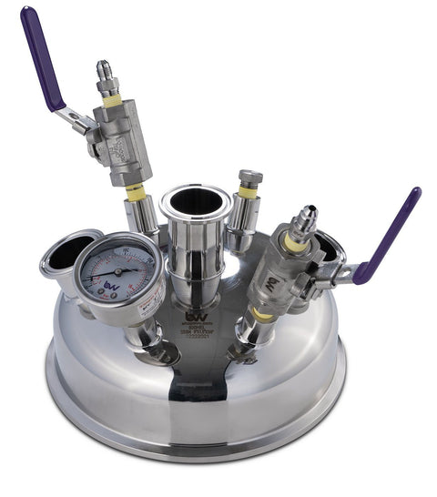8 Inch Pre-Built Hemispherical Lid