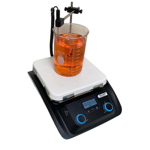 SCILOGEX SCI500HS-Pro LCD Digital 10 x 10 Magnetic Hotplate Stirrer, ceramic-glass plate, 110V, 50/60Hz US Plug, additional product view 2
