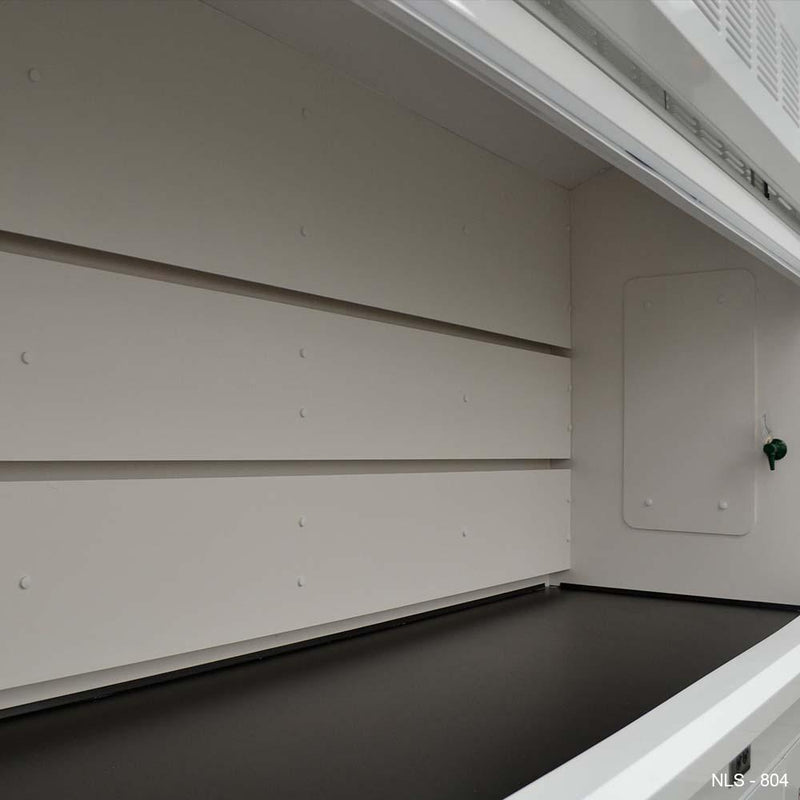Load image into Gallery viewer, Fisher American 8′  Fume Hood w/ Acid Storage Cabinets
