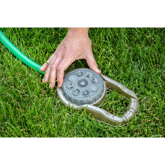 Orbit Metal 8-Pattern Lawn Sprinkler 28515 shown in product view 5