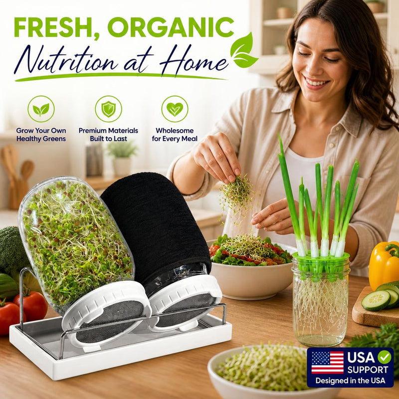 Load image into Gallery viewer, Jar Sprouts Growing Kit, additional product view 8
