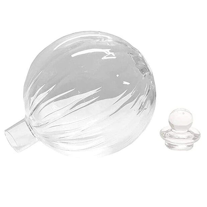 Load image into Gallery viewer, Glass Globe with Blumat Bottle Adapter
