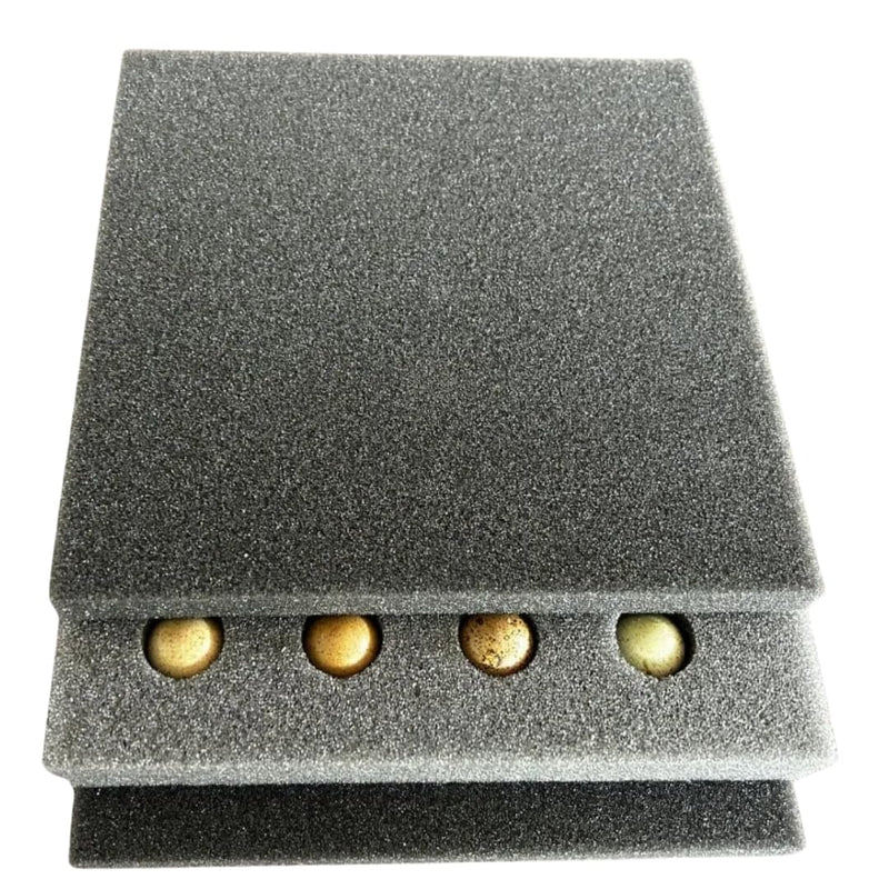 Load image into Gallery viewer, Button Quail Egg Foam Shipper 20 Hole Sets - Safe Egg Transport for Button Quail Eggs (5 Count)
