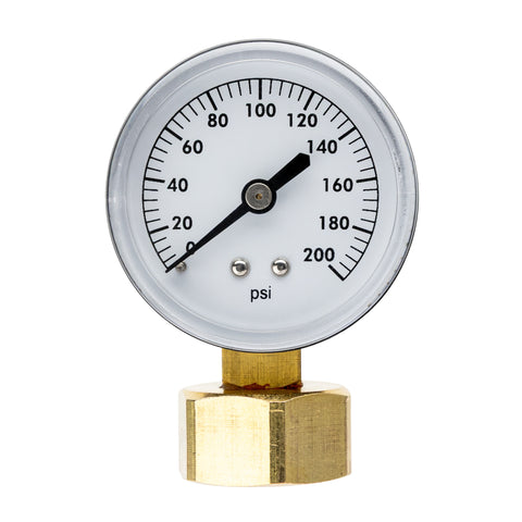 Product image of Orbit Irrigation 3/4-in. FHT Water Pressure Gauge 200 PSI 91130
