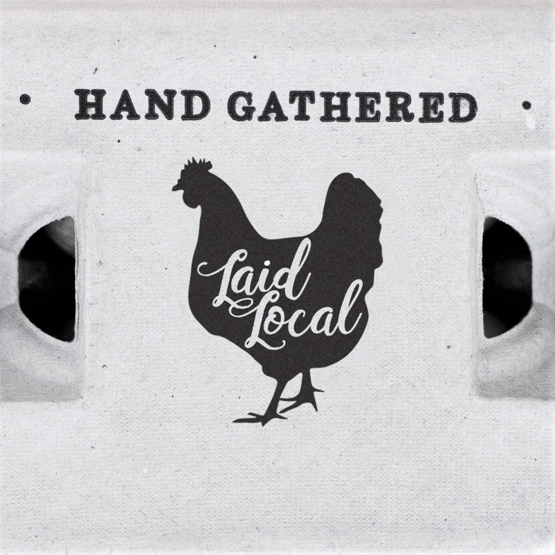 Load image into Gallery viewer, Henlay Laid Local Egg Cartons- Adorable Printed Vintage Design- 25, 90, or 250
