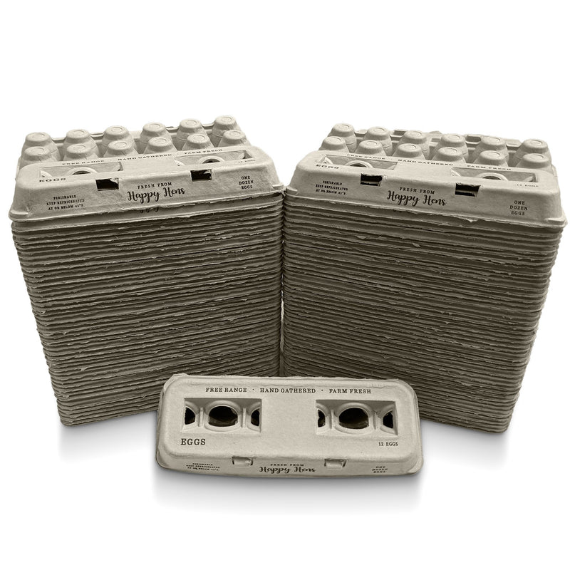 Load image into Gallery viewer, Henlay Blank Stamping Egg Cartons - 25, 90, or 250
