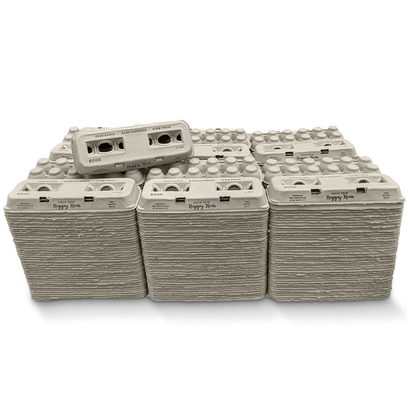 Load image into Gallery viewer, Henlay Blank Stamping Egg Cartons - 25, 90, or 250
