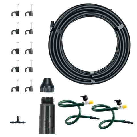 Orbit hanging basket drip irrigation watering kit with flex misters 56311