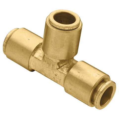 Orbit 3/8 inch brass Slip-Lok 3 way tee