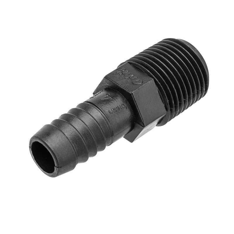 Load image into Gallery viewer, 1/2" MPT x 1/2" Barb Riser Flex Pipe Adapter 94345

