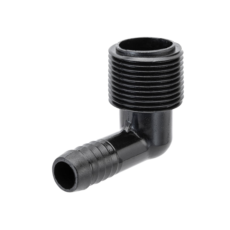 Load image into Gallery viewer, 3/4" MPT x 1/2" Barb Riser Flex Pipe Elbow 94360
