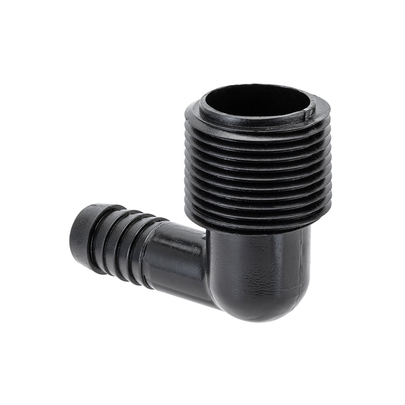 Load image into Gallery viewer, 3/4" MPT x 1/2" Barb Riser Flex Pipe Elbow 94360
