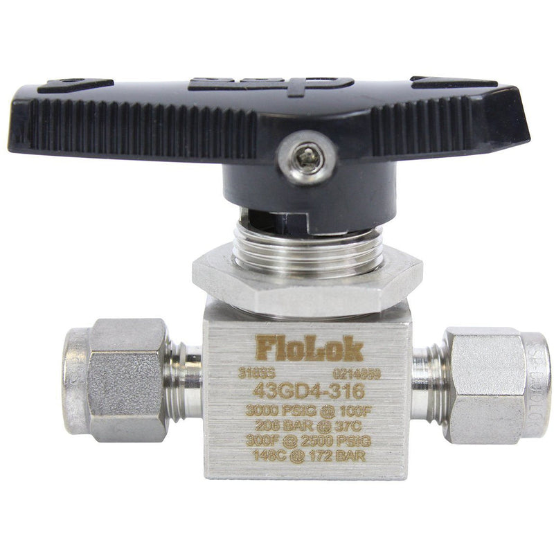 Load image into Gallery viewer, 2 Way Ball Valve - Fractional Tube Fitting
