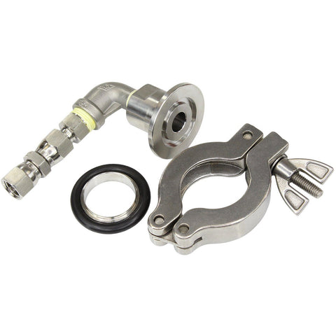 Vacuum pump to KF-25 adapter