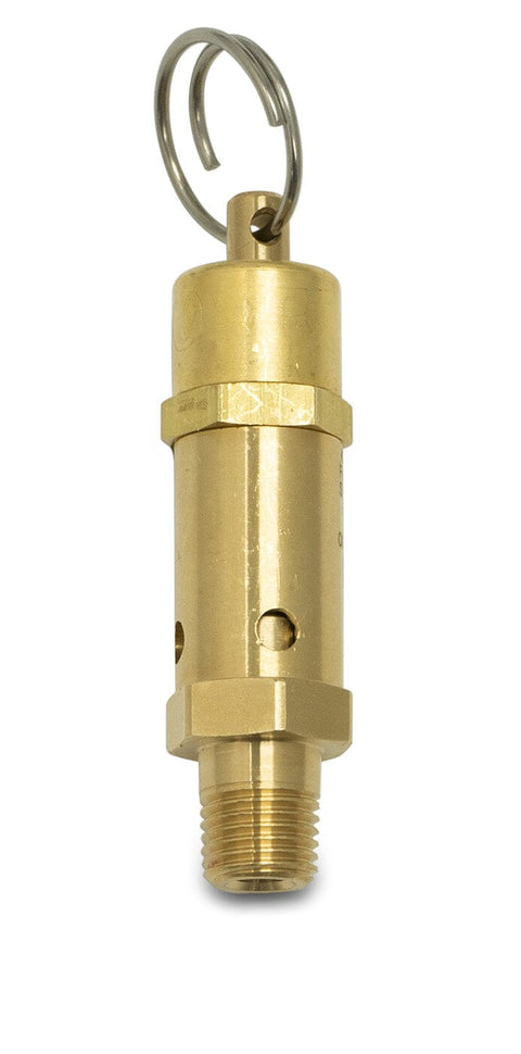 ASME pressure-relief valve with test ring