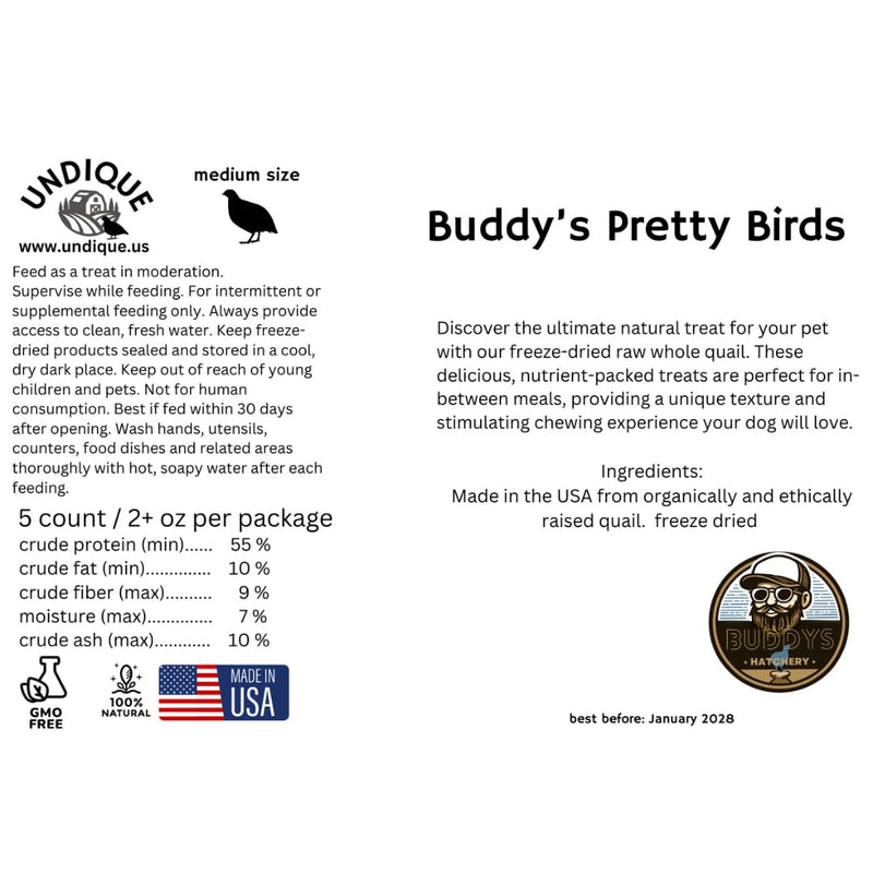 Load image into Gallery viewer, Whole Quail Chick for Carnivore Pets - Natural Prey Feeding - Quality Protein Source Medium Size Chicks 5 Count
