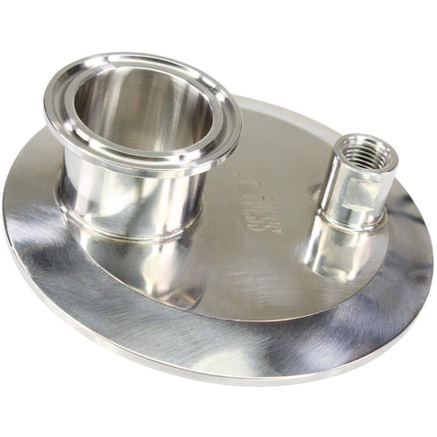 4in x 1.5in Tri-Clamp Endcap with FNPT