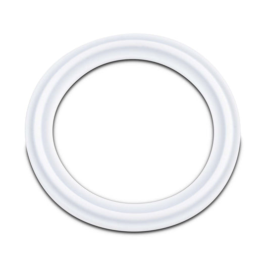 PTFE Envelope Tri-Clamp Gaskets with Viton Filler - USA Made