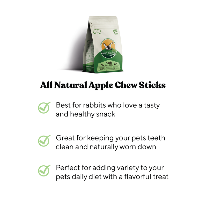 Load image into Gallery viewer, Rabbit Hole Hay All Natural Apple Chew Sticks
