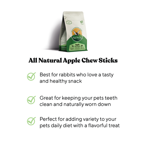 Rabbit Hole Hay All Natural Apple Chew Sticks, additional product view 2