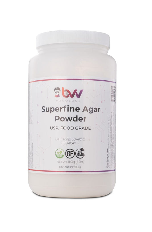 Superfine Agar Powder for Mushrooms Mycology Petri Dishes