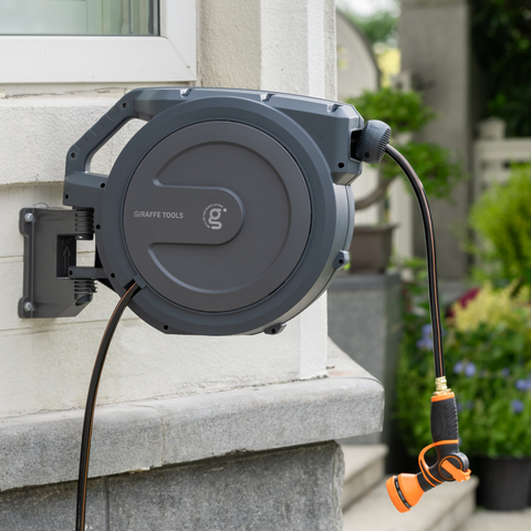 Retractable Garden Hose Reel-1/2in-100ft, additional product view 2