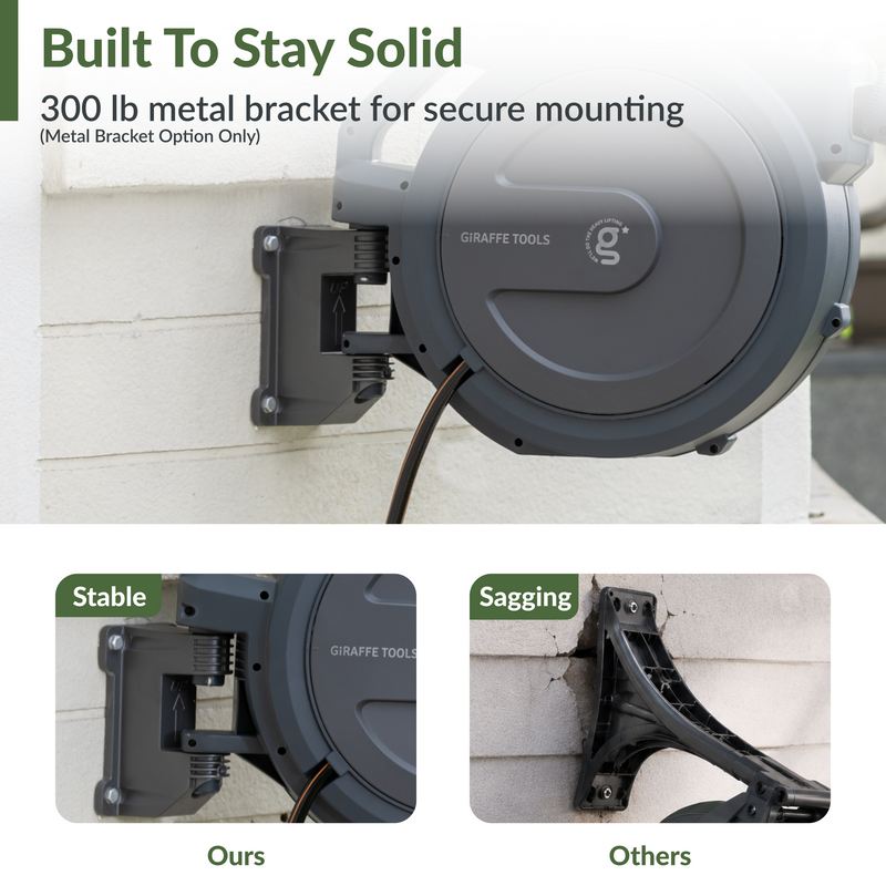 Load image into Gallery viewer, Retractable Garden Hose Reel-1/2in-100ft
