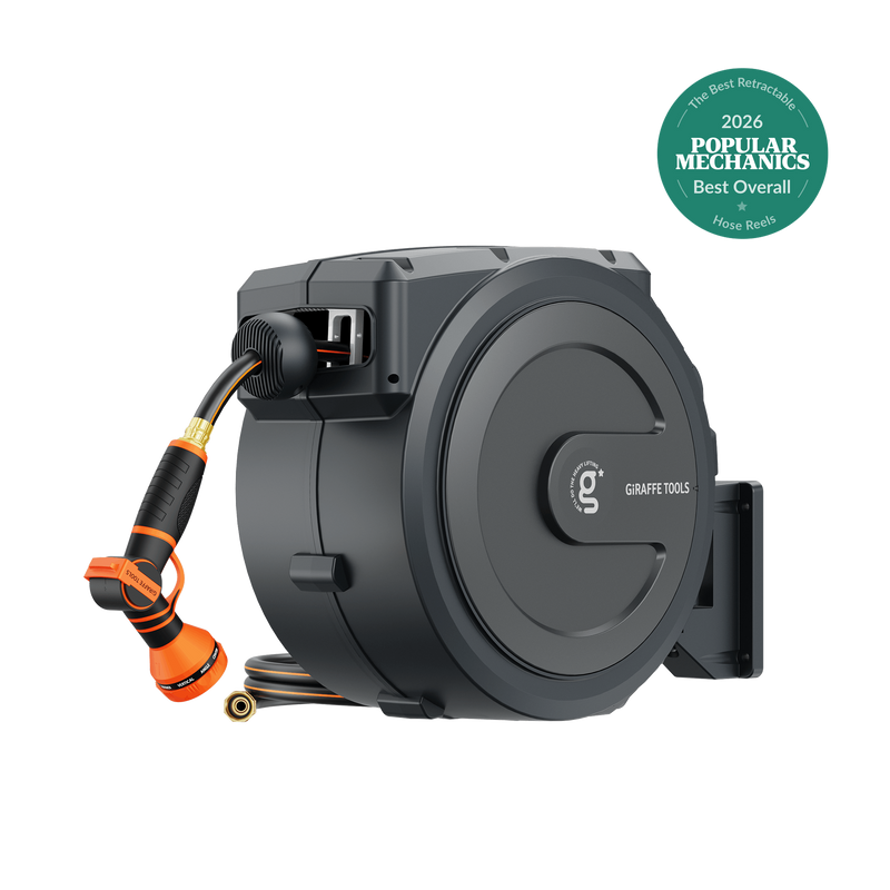 Load image into Gallery viewer, Retractable Garden Hose Reel 65ft-155ft
