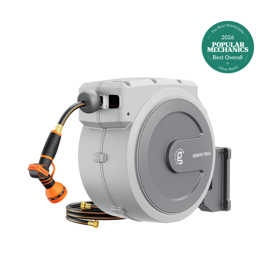 Retractable Garden Hose Reel-1/2in-130ft