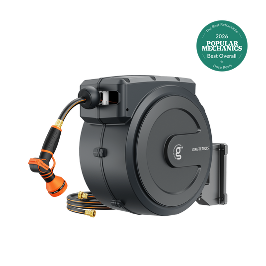 Retractable Garden Hose Reel-1/2in-130ft