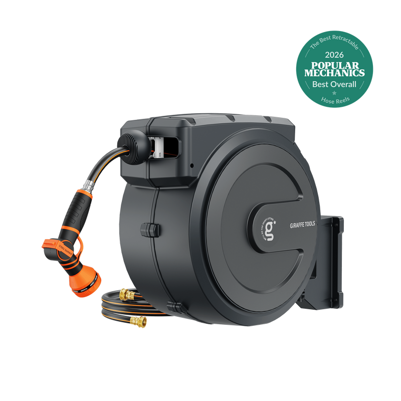 Load image into Gallery viewer, Retractable Garden Hose Reel 65ft-155ft
