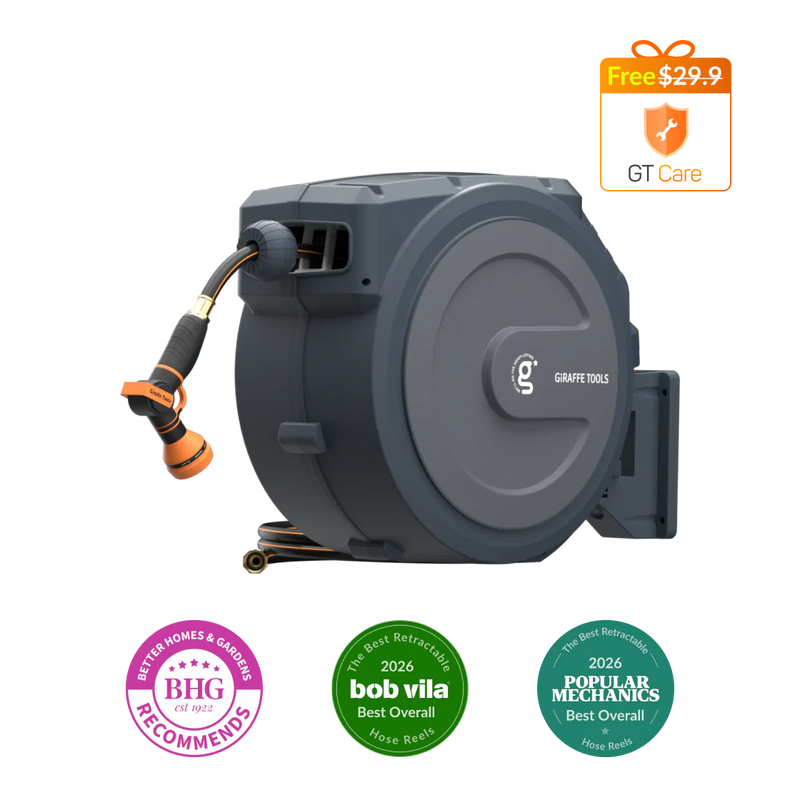 Load image into Gallery viewer, Retractable Garden Hose Reel-1/2in-100ft
