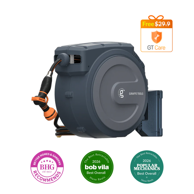 Load image into Gallery viewer, Retractable Garden Hose Reel 65ft-155ft
