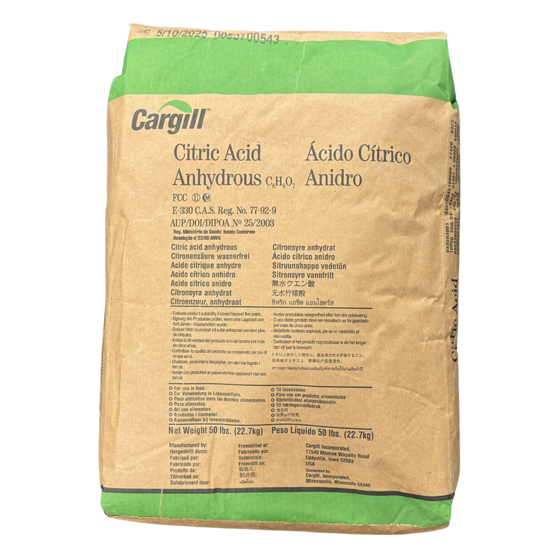 Load image into Gallery viewer, Citric Acid 97% USA - High Purity - Anhydrous USP Kosher

