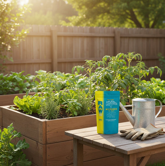 RAW Microbes Azos | Nitrogen-Fixing Bacteria | Root Inoculant