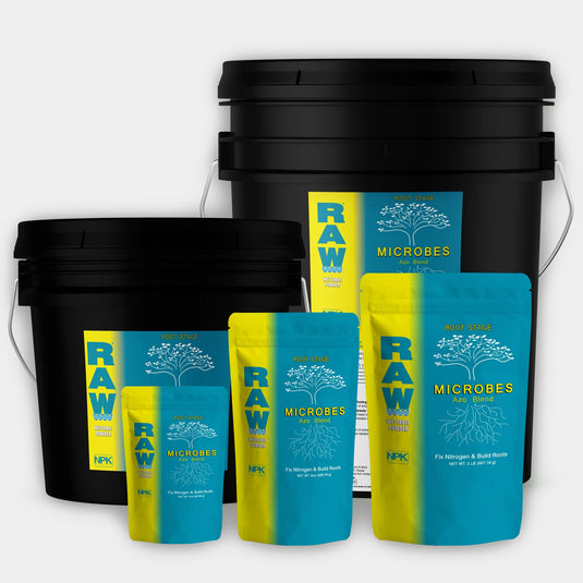 RAW Microbes Azos | Nitrogen-Fixing Bacteria | Root Inoculant