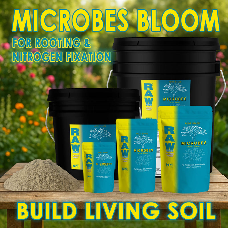 Load image into Gallery viewer, RAW Microbes Azos | Nitrogen-Fixing Bacteria | Root Inoculant
