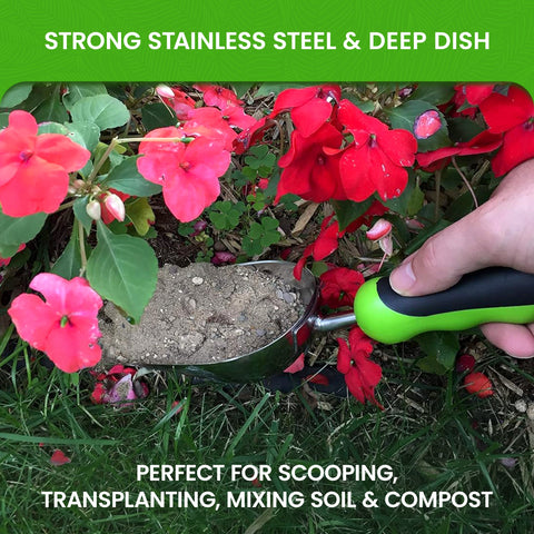 Stainless Steel Garden Scoop Trowel, additional product view 2