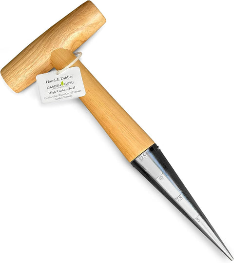 Garden Guru steel dibber planting tool