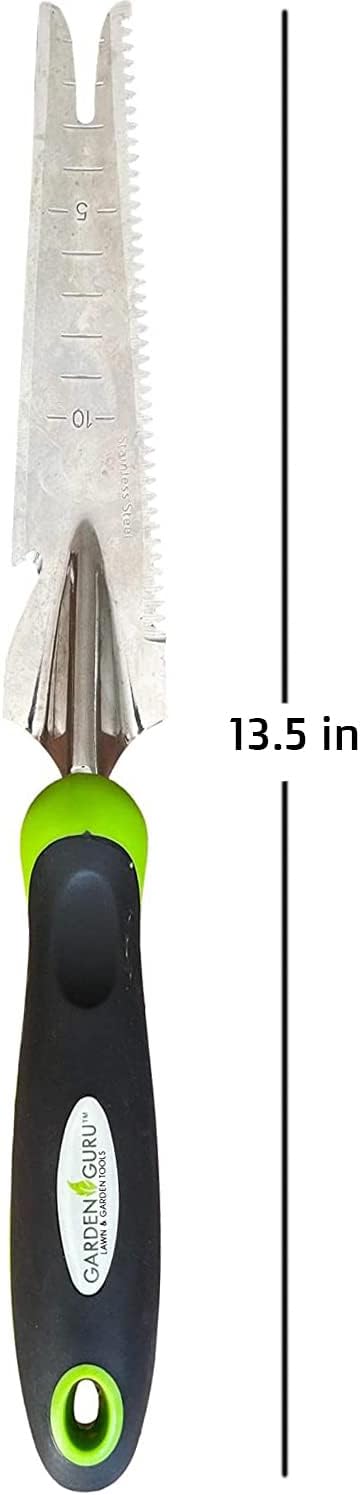 Load image into Gallery viewer, Stainless Steel 5-in-1 Garden Weeder Trowel
