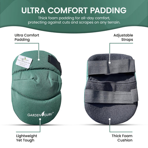Extra Cushioned Gardening Kneepads, additional product view 2