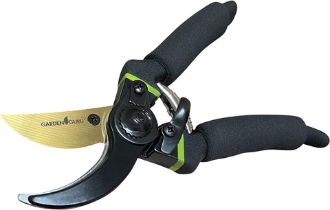 Garden Guru titanium soft grip pruning shears